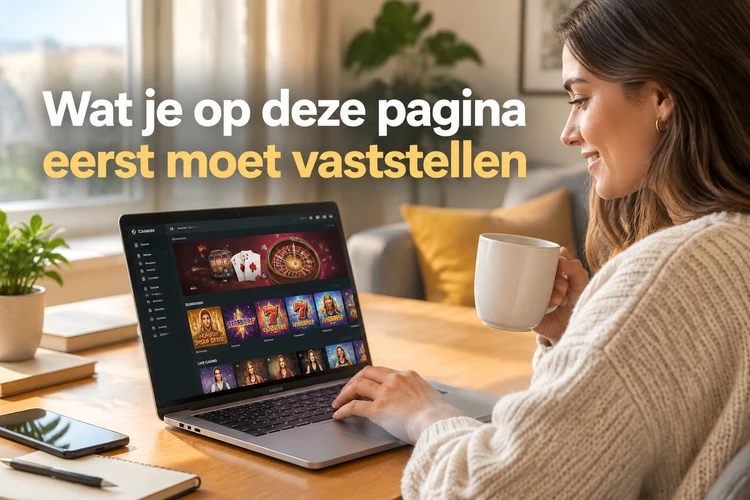 Wat je op deze pagina eerst moet vaststellen